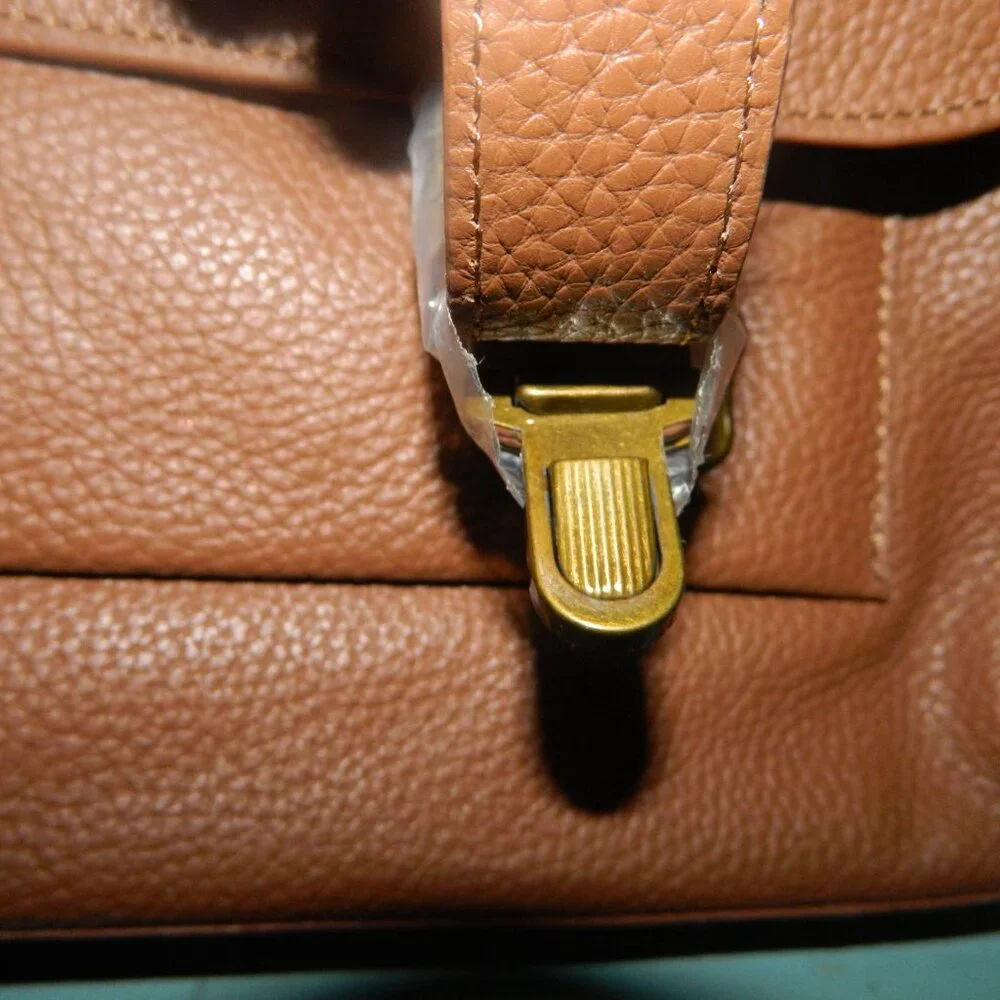 Mark & Graham Harvey Leather Messenger Bag